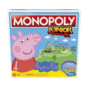 Epoxy Resin Monopoly Junior Peppa Pig Edition Board Game