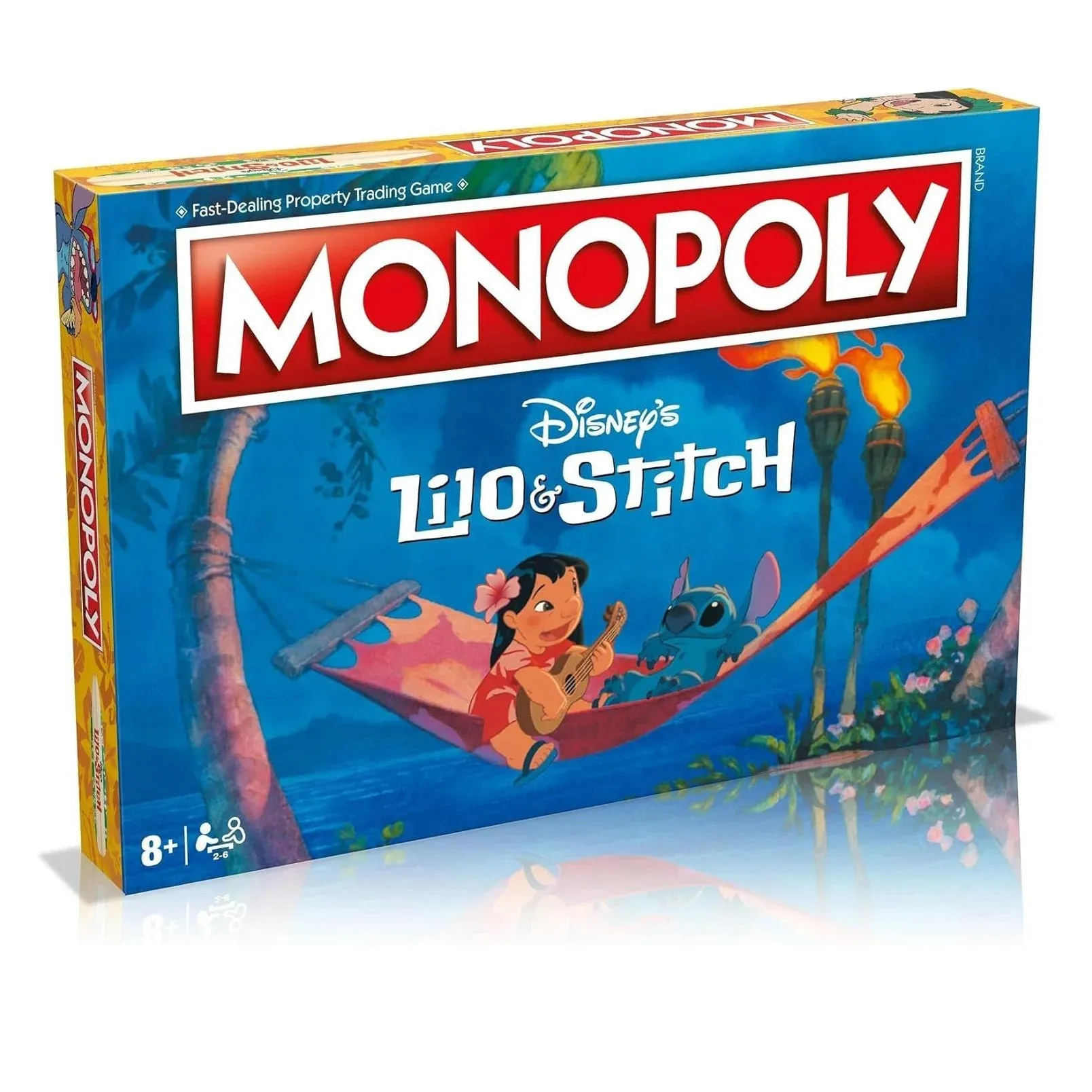 Monopoly Lilo and Stitch Board Game Collectible Toy