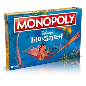 Monopoly Lilo and Stitch Board Game Collectible Toy
