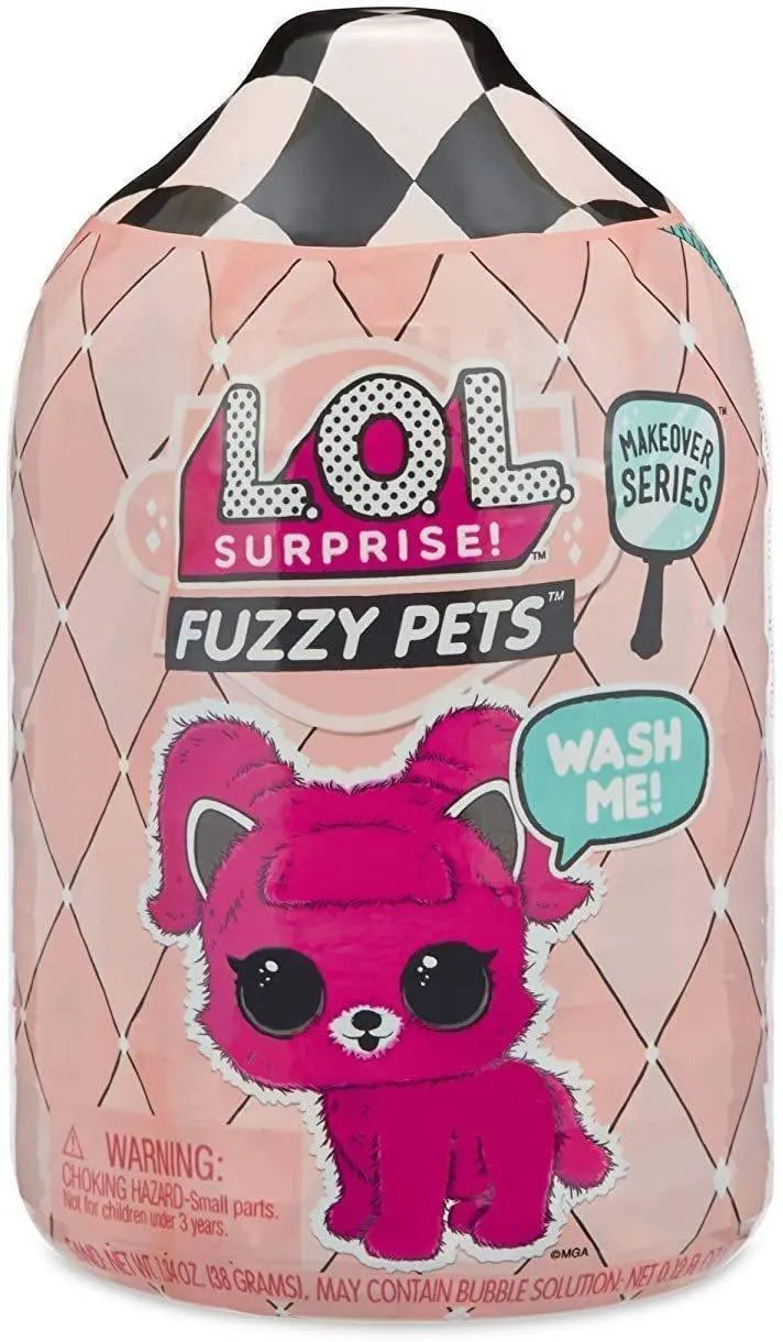L.O.L. Surprise! Fuzzy Pets with Washable Fuzz & Water Surprises Storytelling Prop Pokemon Creature