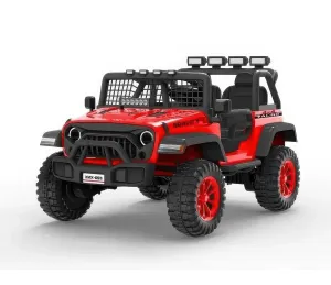 Monster Jeep 2-Seater Gravity 12V Ride-On Car - Red Anime Character Miniature Model