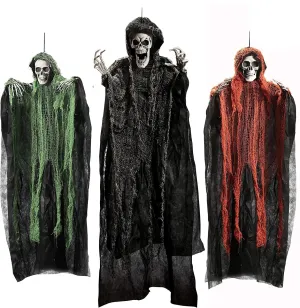 Enchanting Masks 3Pcs Halloween Grim Reapers One 47aa??and Two 35aa??"<ul>