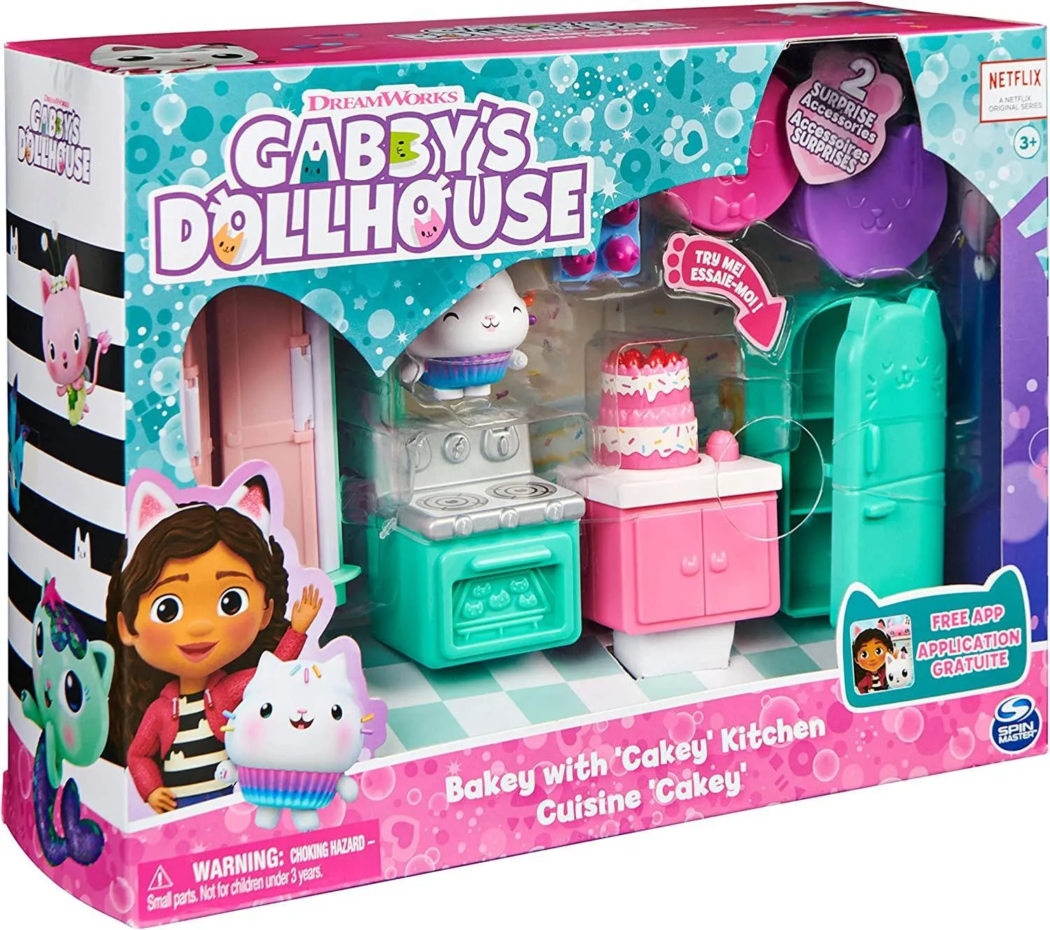 Gabby's Dollhouse Bakey With Cakey Kitchen Cultural Gift