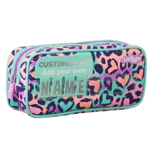 SMIGGLE Plus Cruiser Id Pencil Case, Mint Urban Art