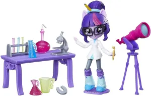 MY LITTLE PONY Equestria Girl's Minis Twilight Sparkle Science Star Class Set Birthday gift