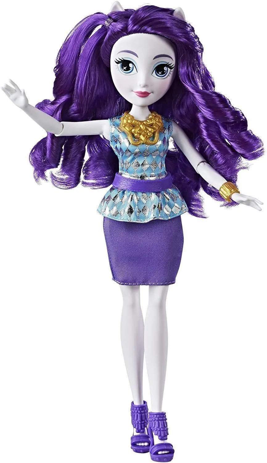 My Little Pony Equestria Girls Rarity Classic Style Doll Rococo Sculpture Collectible Art