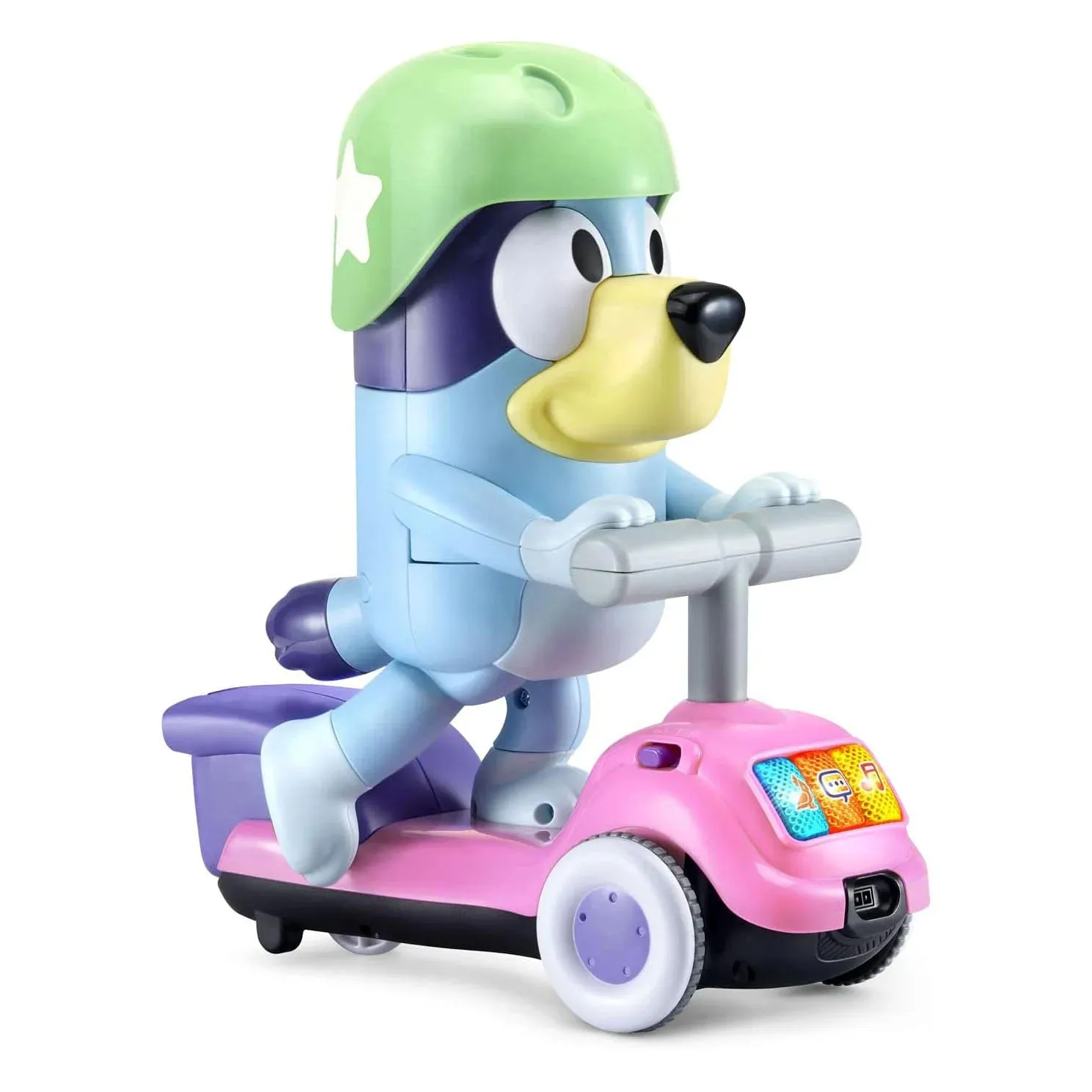 Secret Figure VTech Bluey Scooter Time Bluey