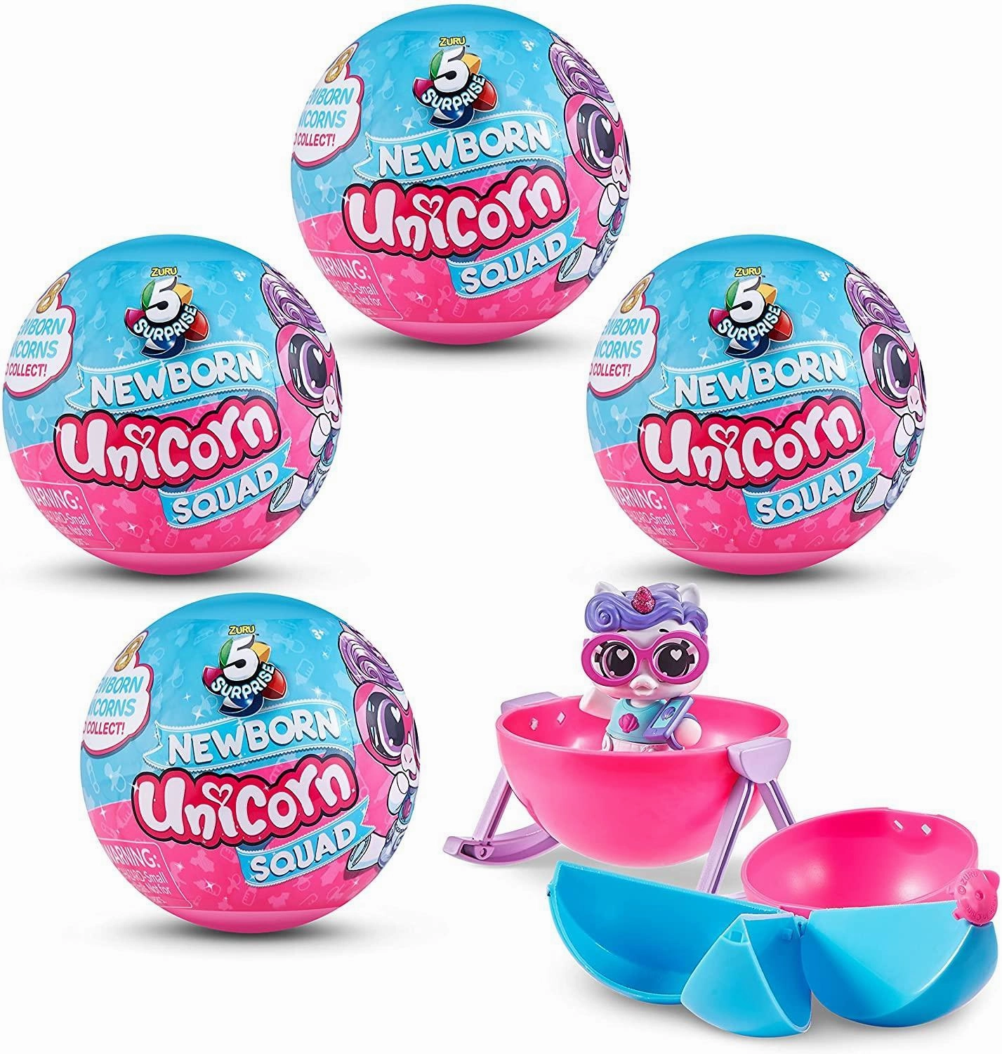 5 Surprise Unicorn Squad Mystery Collectible Capsule Judges' Choice