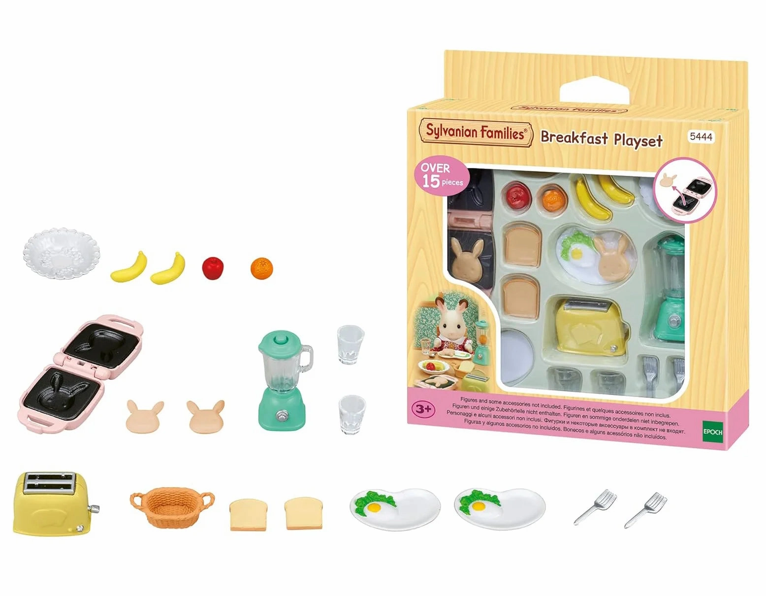 Sylvanian Families Breakfast Playset Holiday themed
