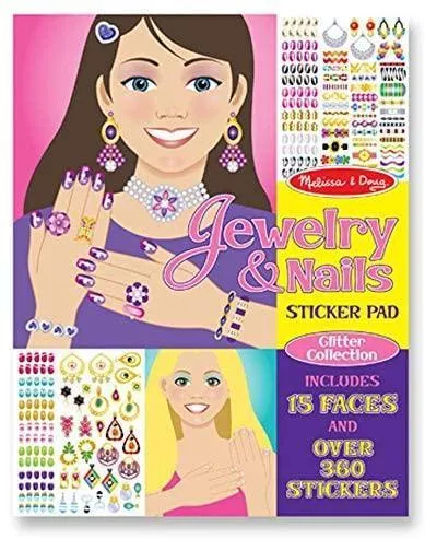 Melissa & Doug 14223 Jewellery & Nails Sticker Pad Business gift