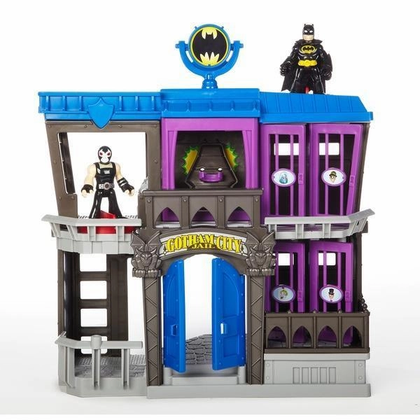 Engineering Toy trade show Imaginext DC Super Friends Gotham City Jail Playset