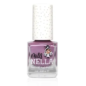 Miss Nella Bubble Gum 4ml Peel off Kids Nail Polish Posable Action Animal Statue
