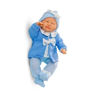 Special Gift Berjuan Doll 0901 Baby Dormilon 40cm Blue