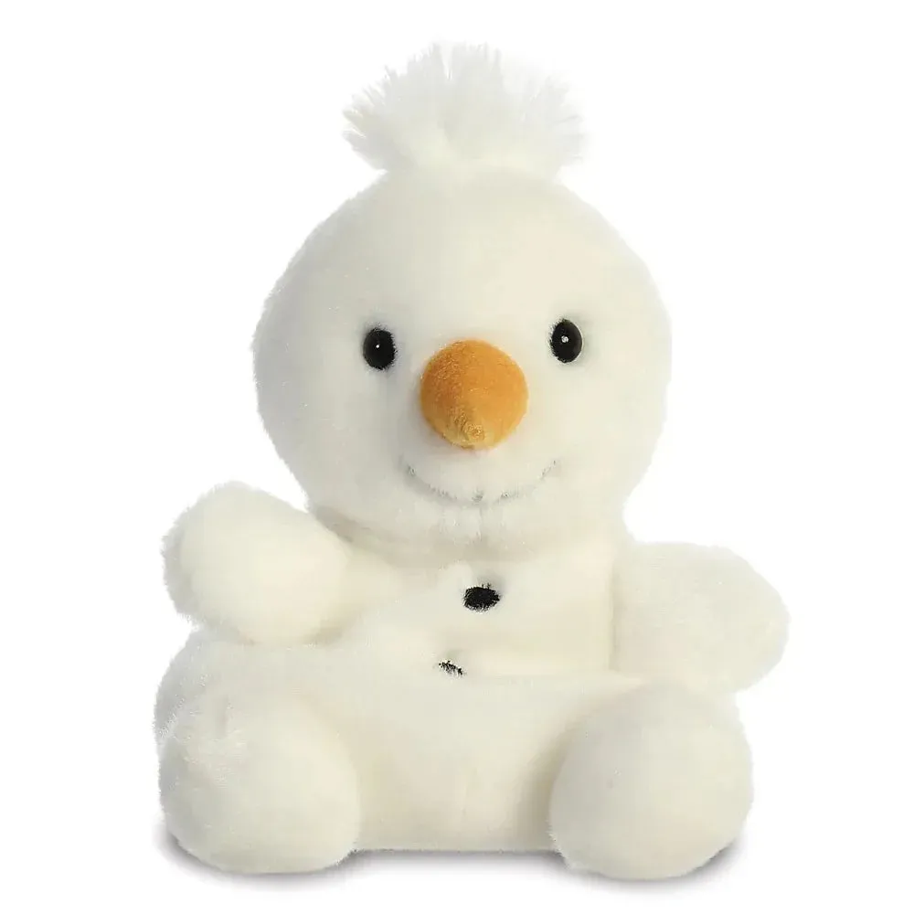 Seasonal Decor Palm Pals Froyo Snowman 13cm Soft Toy