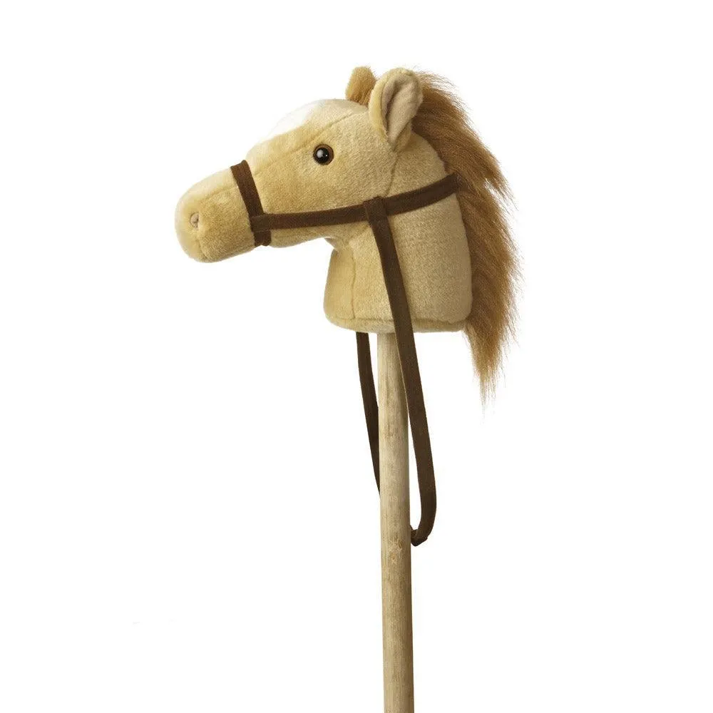 AURORA Giddy Up Stick Plush Pony - Beige Collectors Statue Twitch Channel