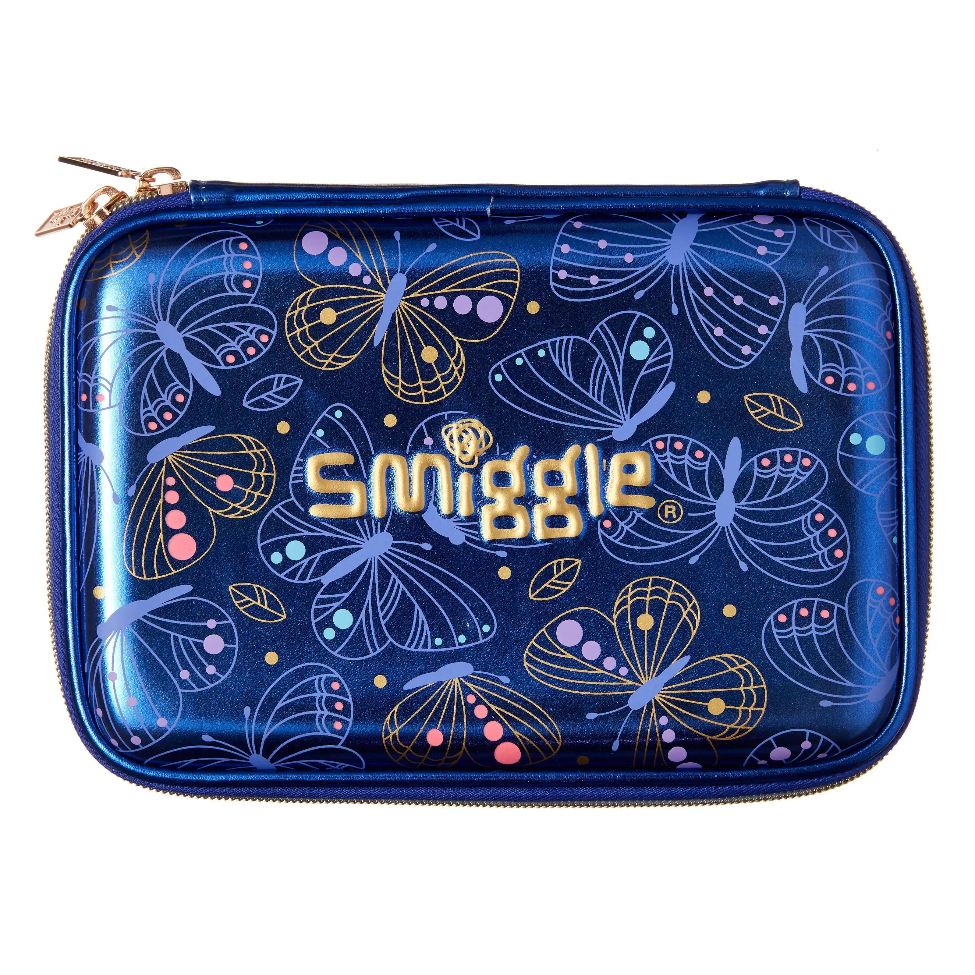 Fantasy Replica Console Game SMIGGLE Shimmy Hardtop Dual Sided Pencil Case - Purple
