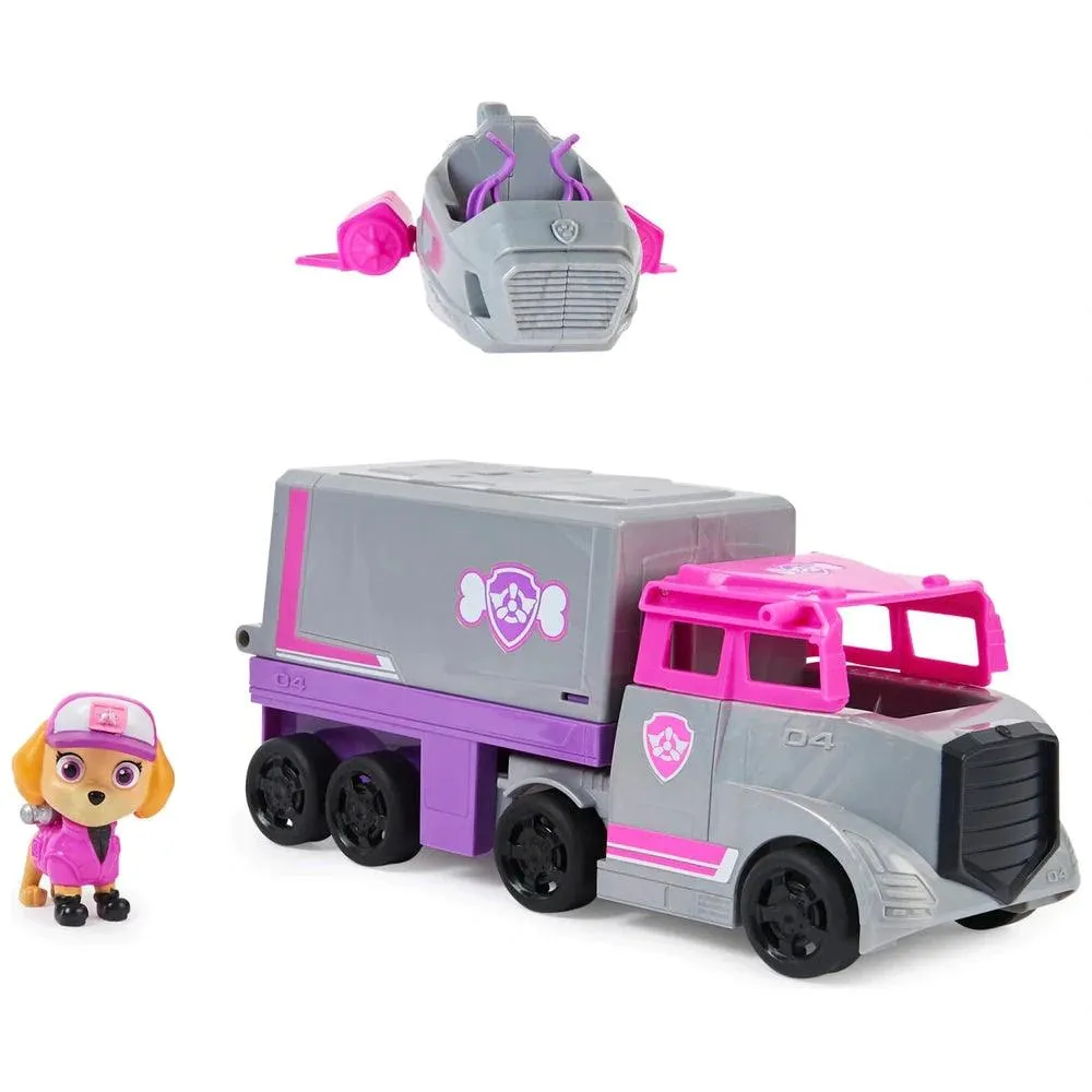PAW Patrol Big Truck Pup??s Skye Transforming Toy Trucks with Action Figure Movie Hero
