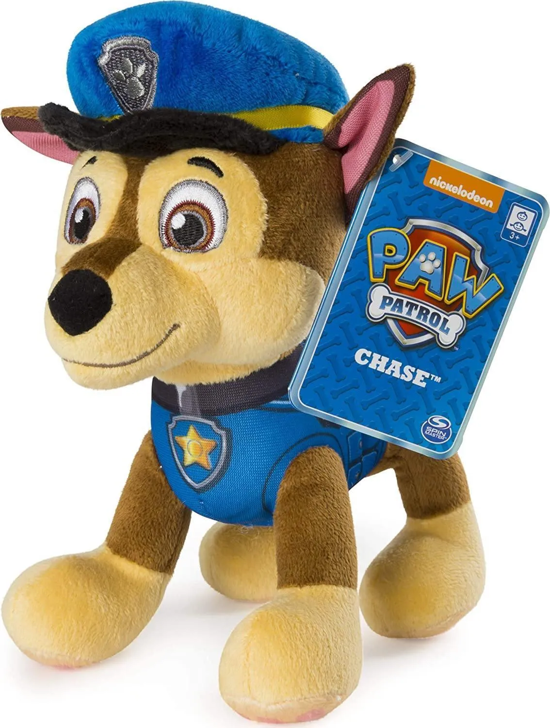 PAW Patrol Chase Soft Plush Toy 28cm Stone Statue Hallway Display