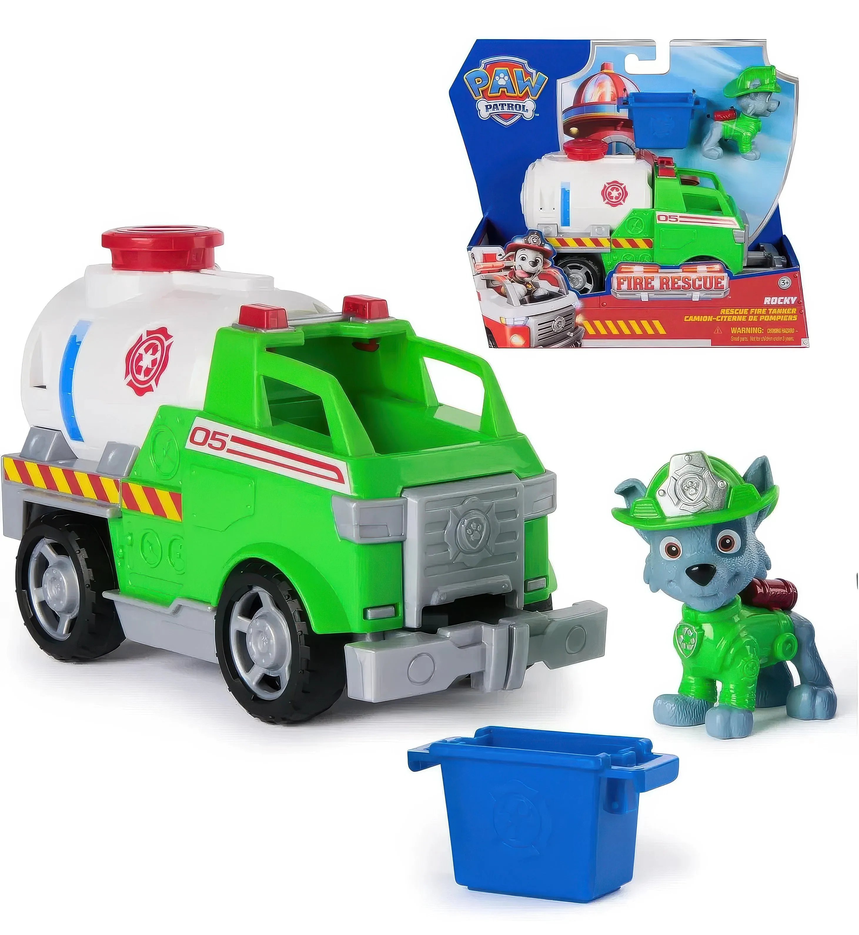 Shareable Content Geek Culture PAW Patrol Fire Rescue Tanker Rocky