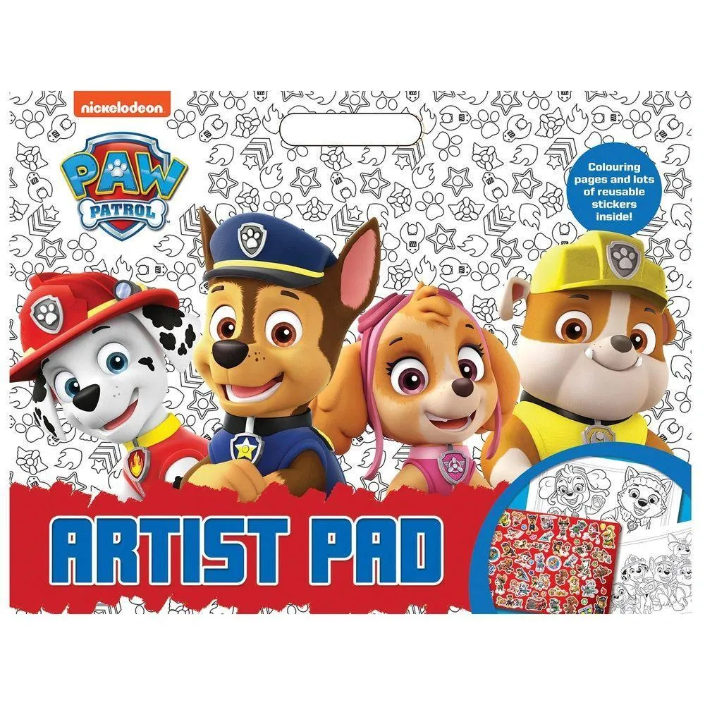 Retail Package Variant Cover PAW Patrol Giant Activity and Colouring Pad