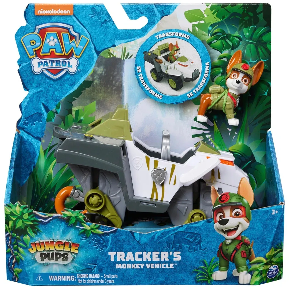 Chrome Plated PAW Patrol Jungle Pups - Tracker??s Monkey Rescue Vehicle