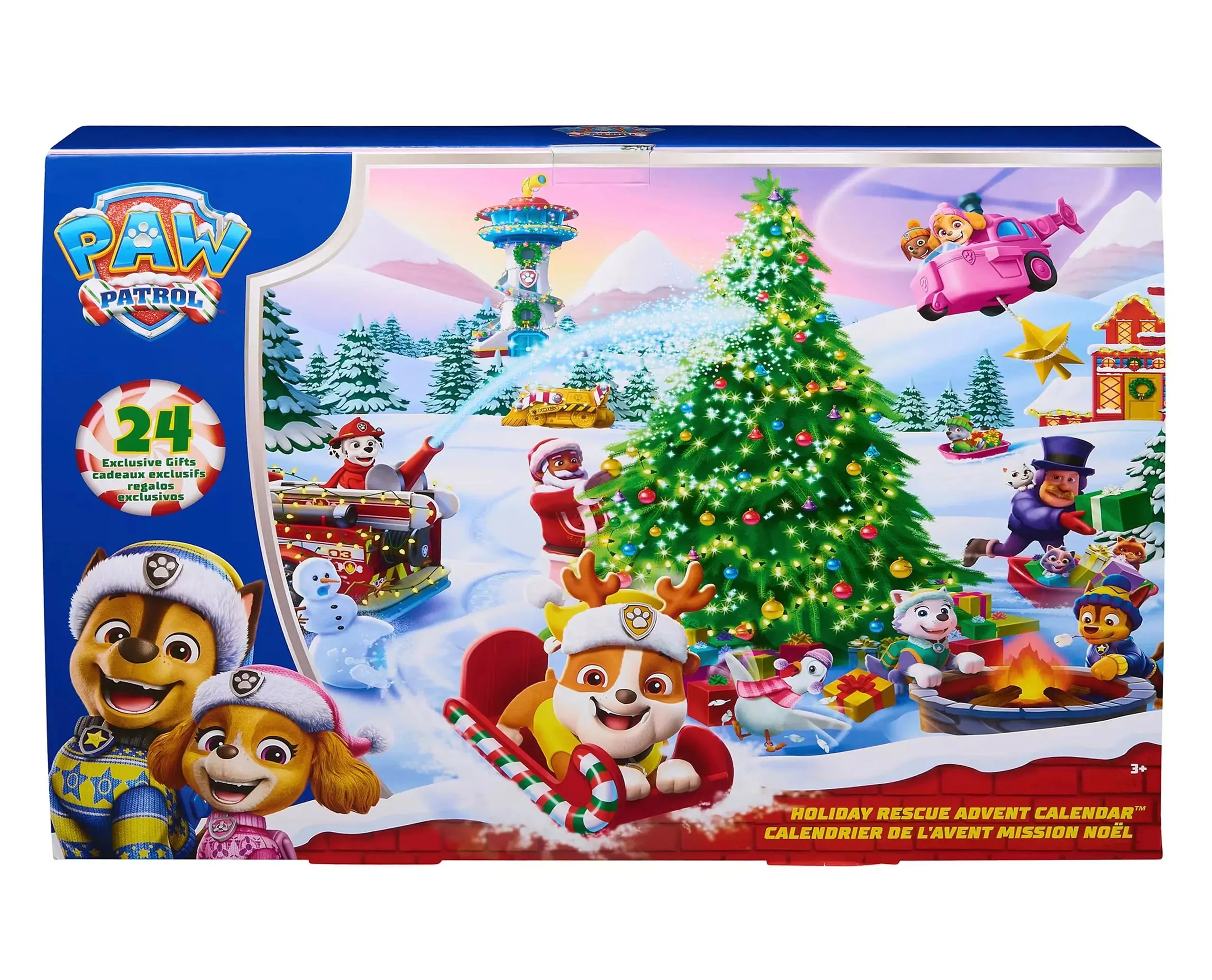 PAW Patrol Rescue Advent Calendar Chibi Replica Character Hero