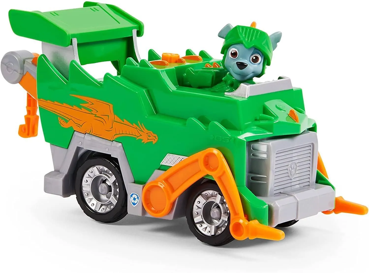 PAW Patrol Rescue Knights Rocky Transforming Car Smart Toy Fathers Day