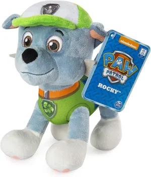 PAW Patrol Rocky Soft Plush Toy 28cm Battle Ready
