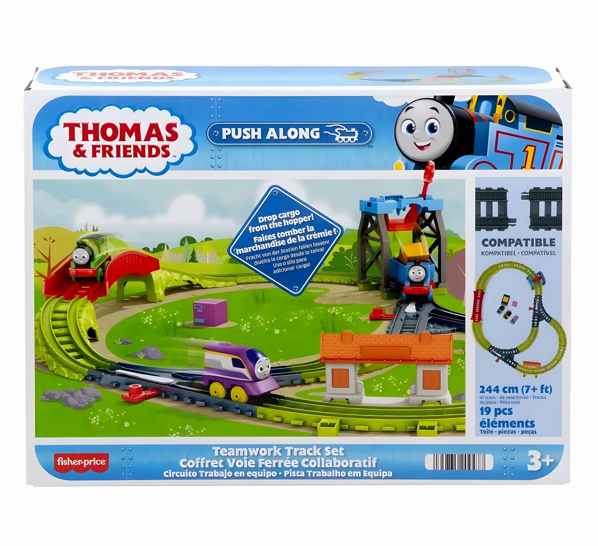 Thomas & Friends Teamwork Track Set Abstract Form