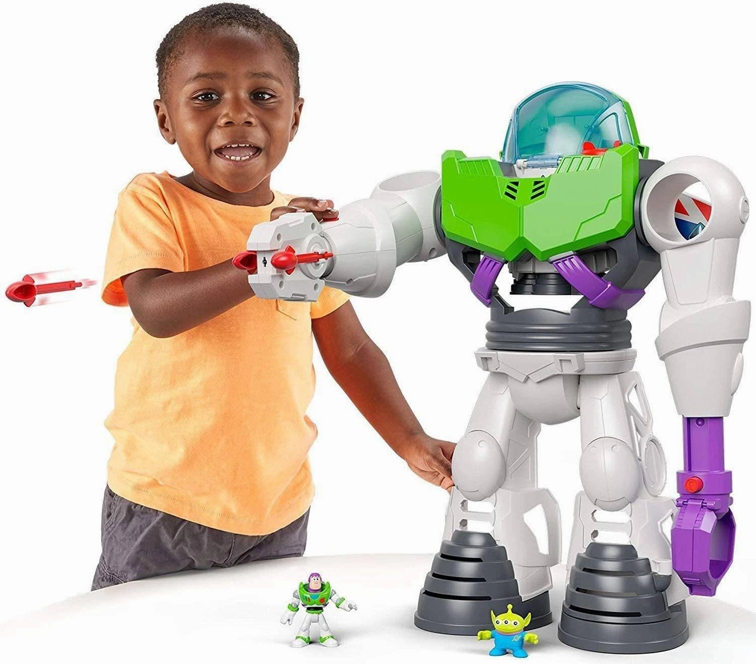Imaginext Toy Story Buzz Lightyear Robot Playset Gothic style