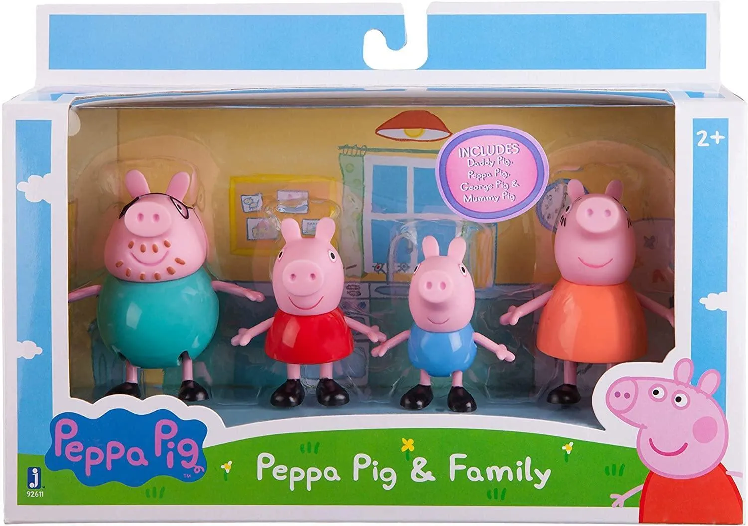 highly recommended Dynamic Sculpture Peppa Pig 06666 Family Figures Pack
