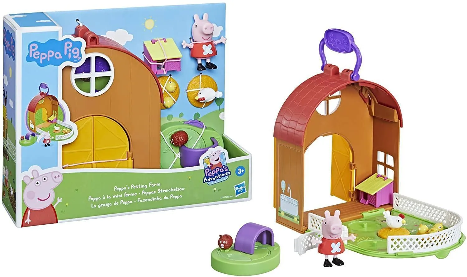 Minimalist Design Peppa Pig Day Trip Playset Assorted