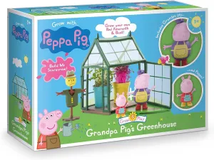 Articulated Joints Peppa Pig Grandpa Pig's Greenhouse Playset