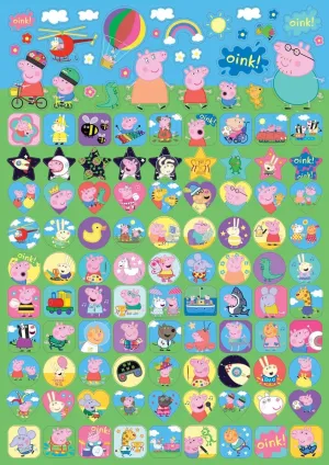 Peppa Pig Mega Sticker Pack Smart Toy Seasonal Favorite