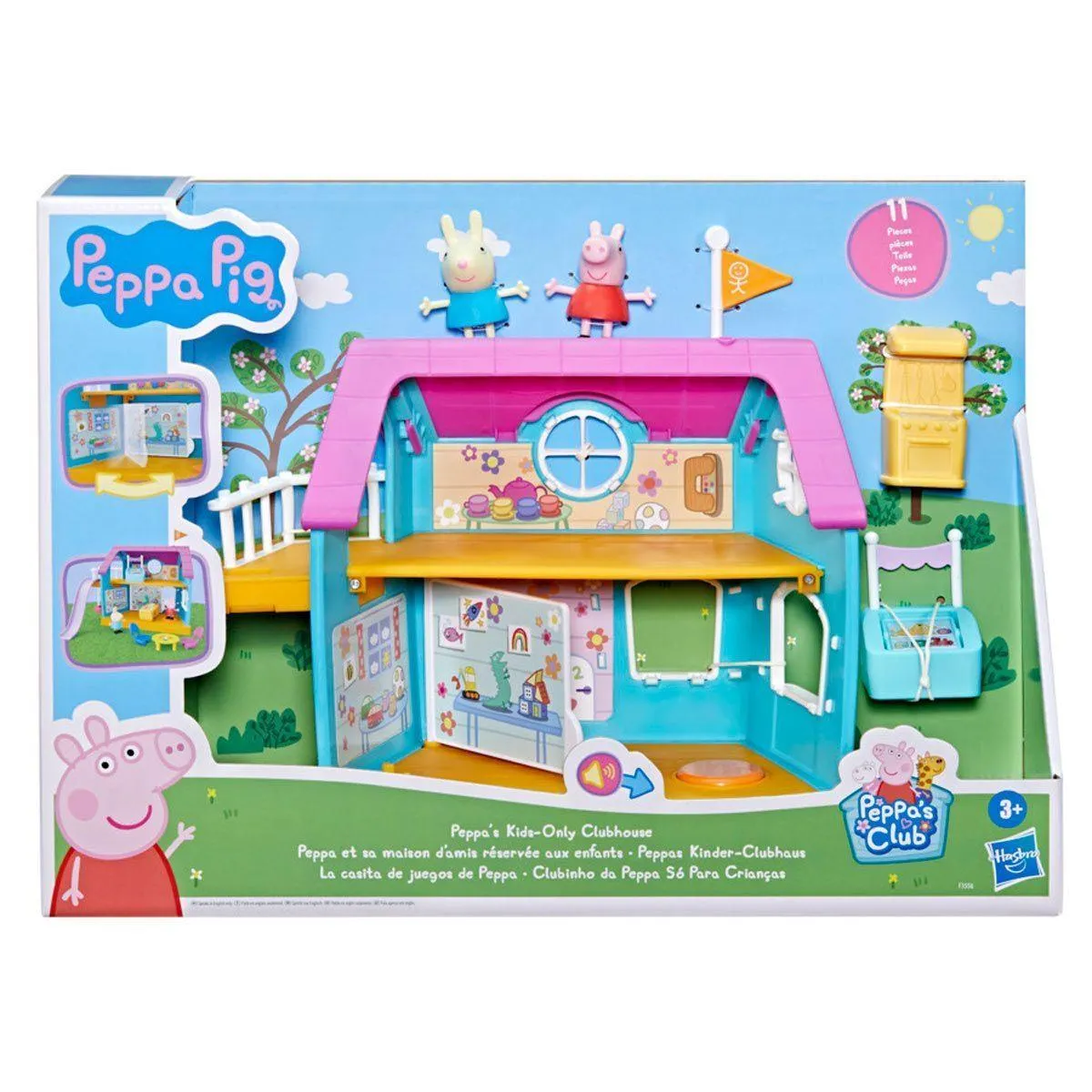 Peppa Pig Peppas Kids-Only Clubhouse Playset Fantasy Figure