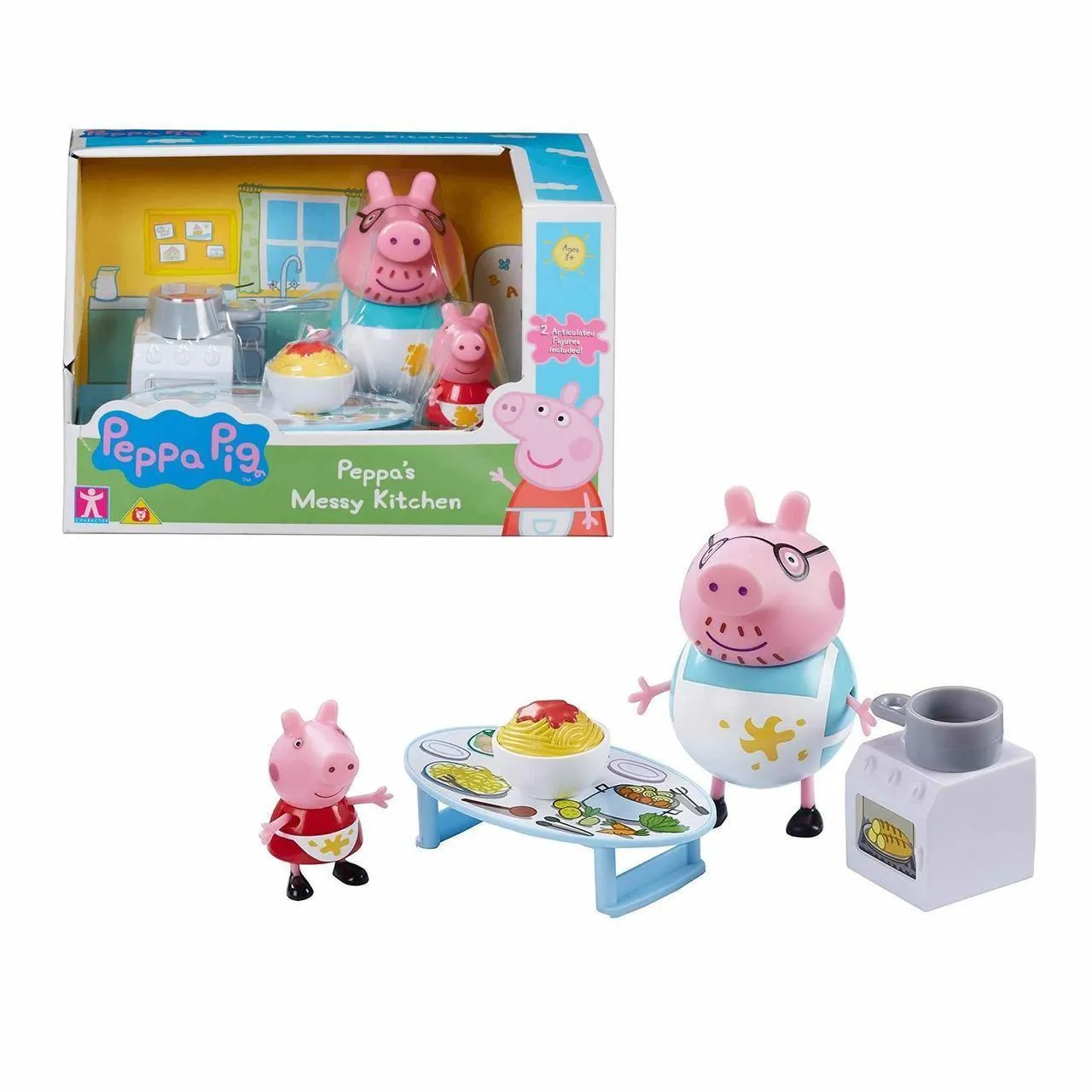 Premium Model Dinosaur Replica Peppa Pig - Peppa's Messy Kitchen Playset