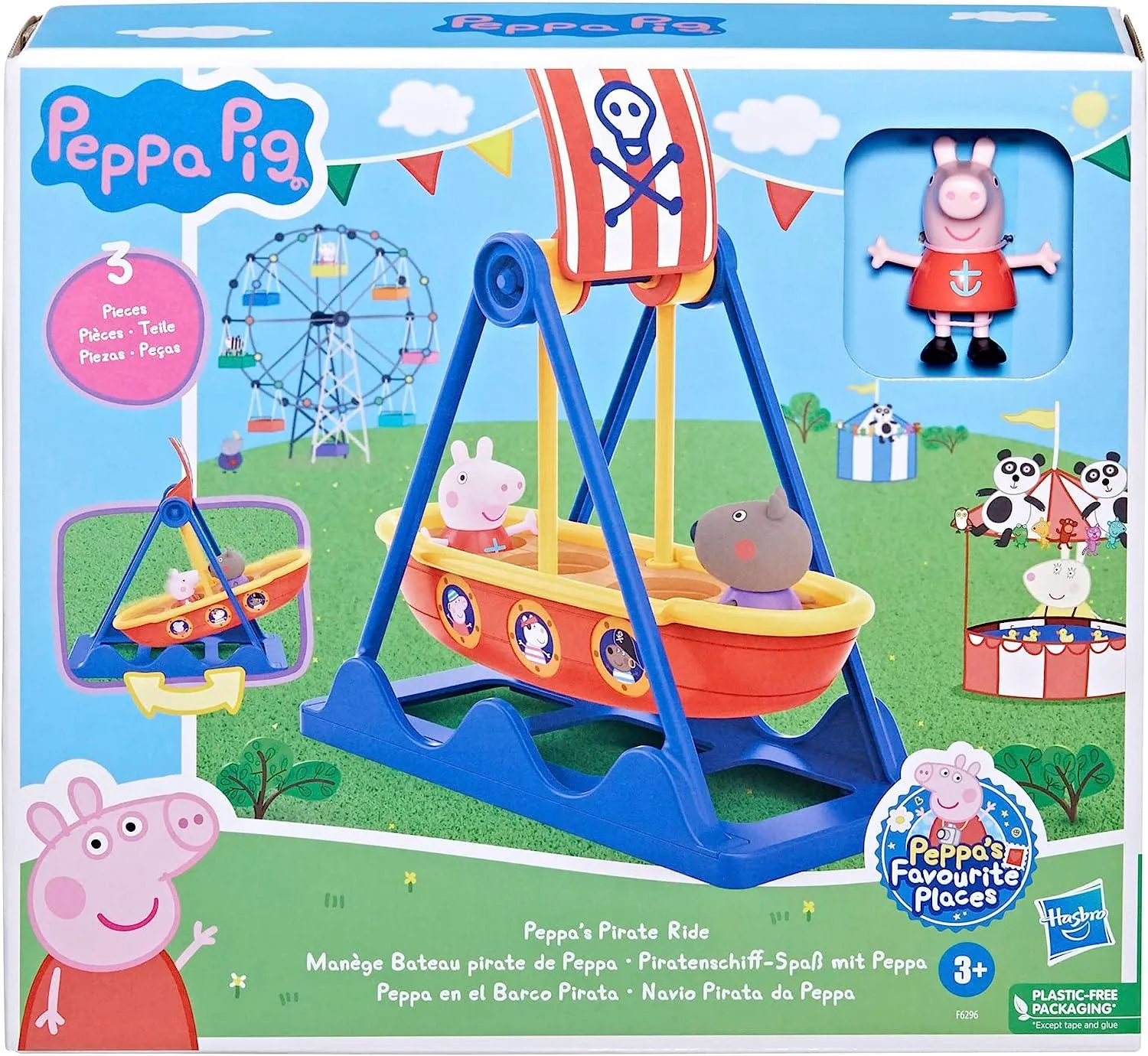 Porcelain Doll Peppa Pig Peppa's Pirate Ride Playset