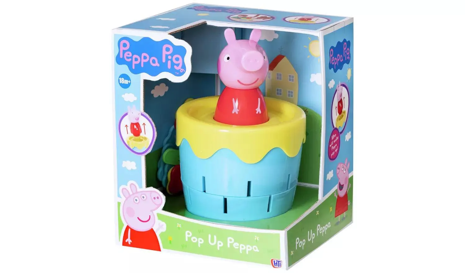 Collectible Replica Transforming Toy Peppa Pig Pop up Peppa Game