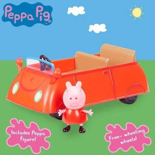 Peppa Pig Vehicle - Family Car Battle Pose