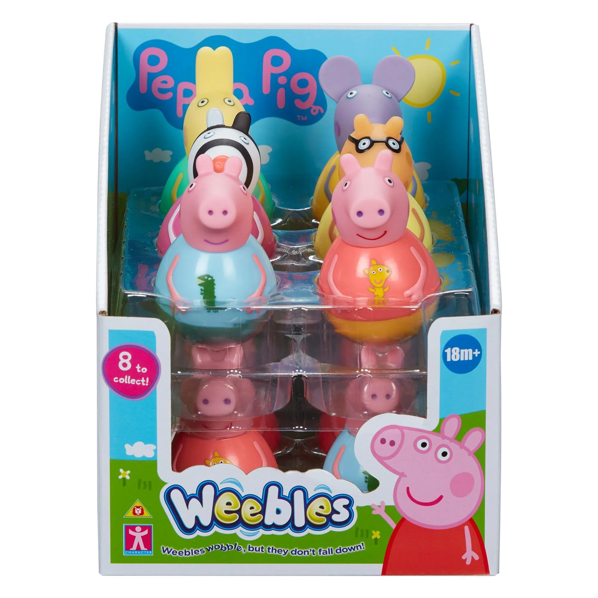 Audience Favorite Peppa Pig Weebles Figure Assorted