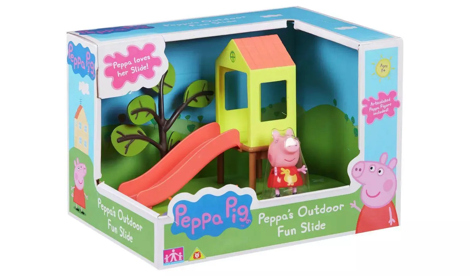 Jungle Beast Peppa Pig's Outdoor Fun Slide Playset