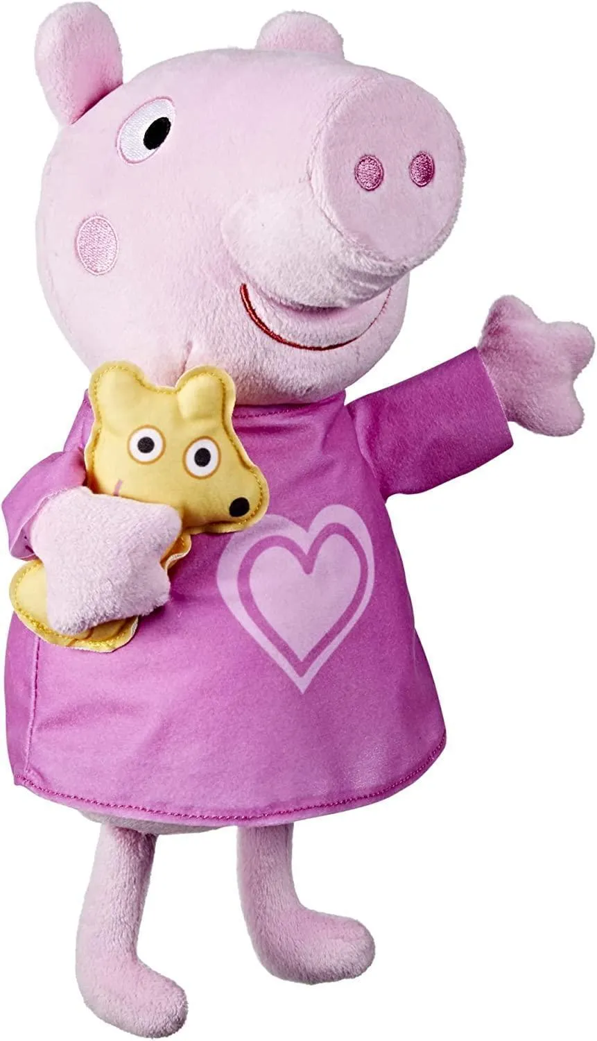 for all ages Peppa's Bedtime Lullabies 11-inch Singing Plush Soft Toy