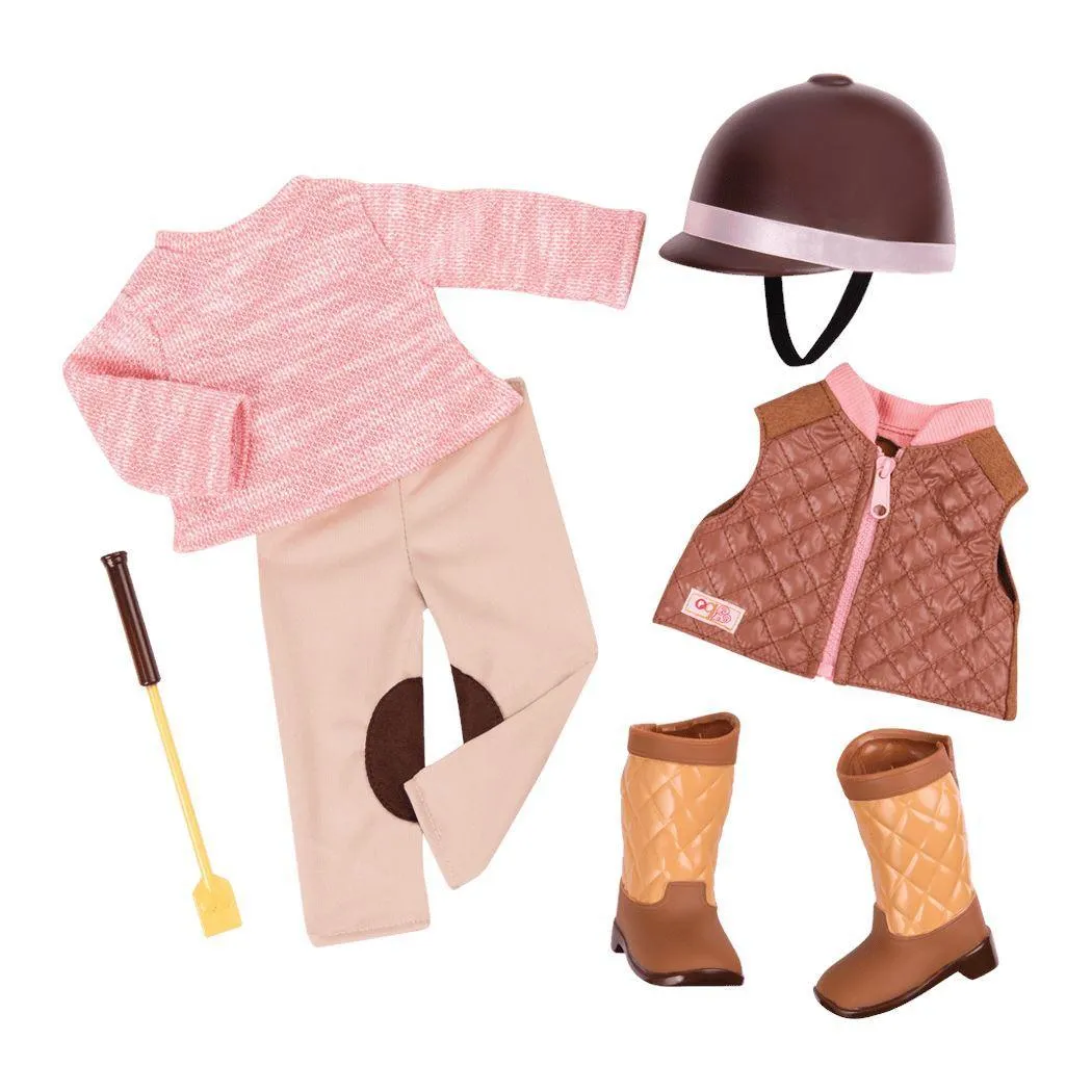 Our Generation Riding in Style Outfit Roman Figure Action Replica