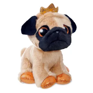 Fan Favorite Bird Model AURORA Royal Pug Dog Plush 17cm