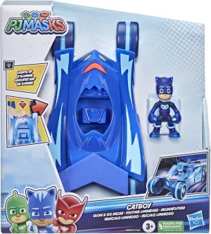 PJ Masks Glow And Go Racers - Assorted Pop Icon Display Figure