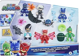 PJ MASKS Hero and Villain Figure Set Wall Mounted YouTube Background