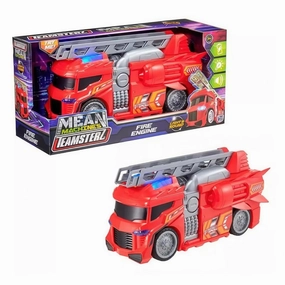 Teamsterz Mean Machines Light & Sounds Fire Engine Miniature Art Market Trend