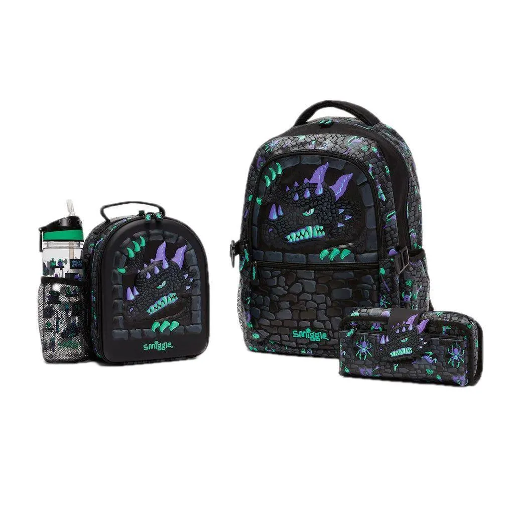 SMIGGLE Hey There School Gift Bundle - Black Library Decor Themed Decor