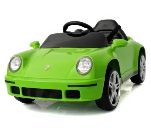Collectors Toy Porsche RUF-GT 12v Kids Electric Car - Acid Green