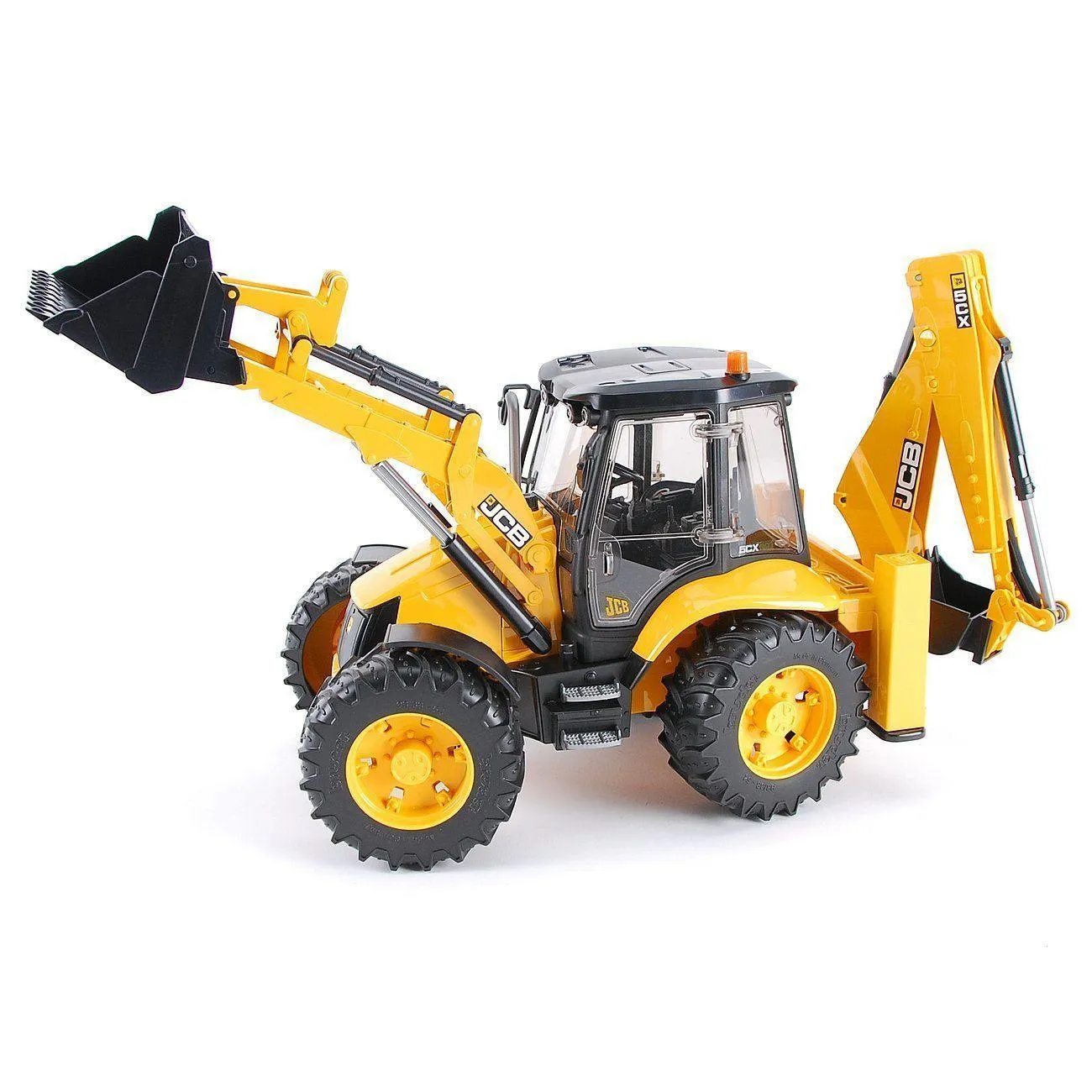 NFT Figure BRUDER 02454 JCB 5CX ECO Backhoe Loader Tractor